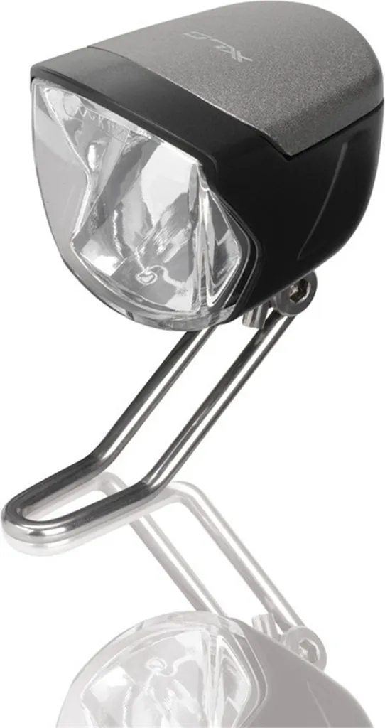 Phare avant LED pour vélo électrique XLC CL-D05 certifié StVZO Noir