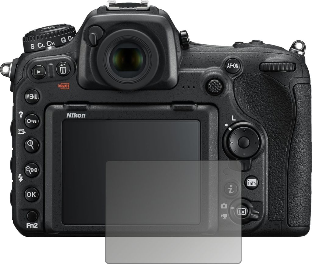 Blickschutzfolie für Nikon D500 matt Schutzfolie Folie Display Schutz dipos