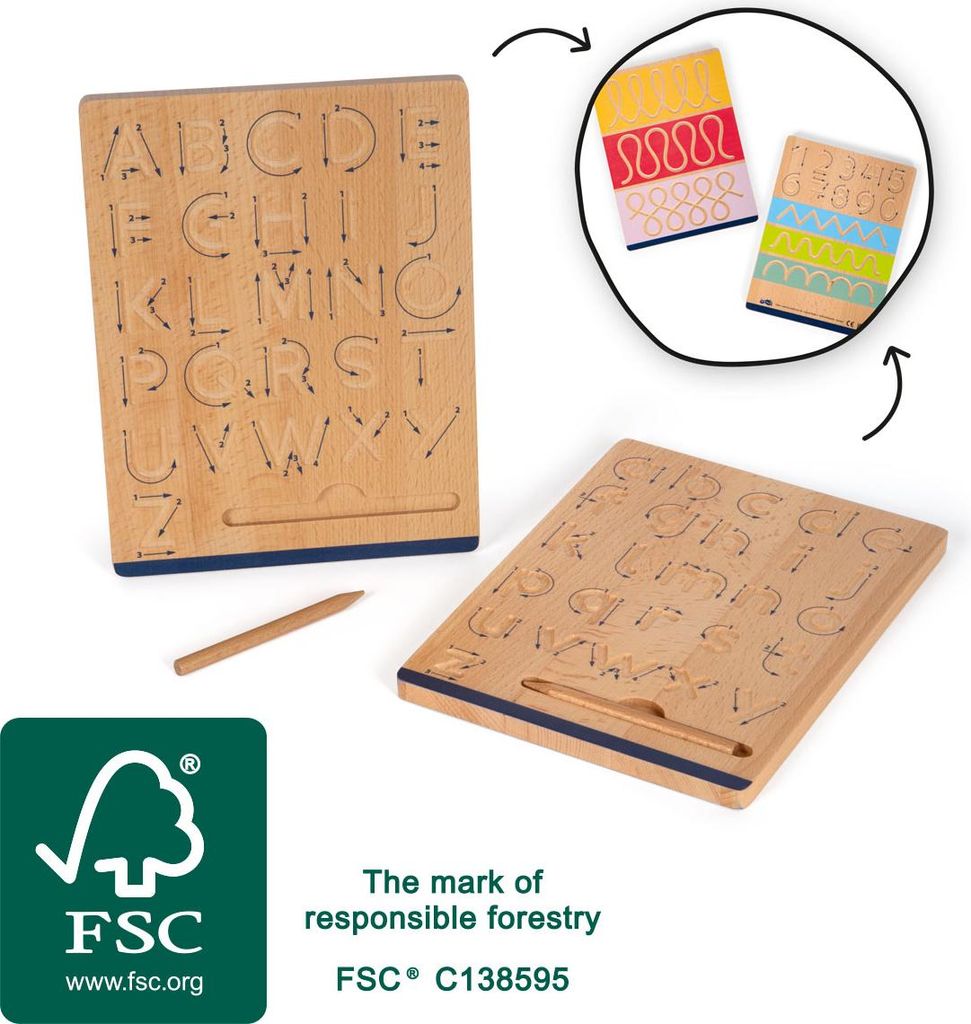 Schreibtafel-Set „Educate“ Produktbild 