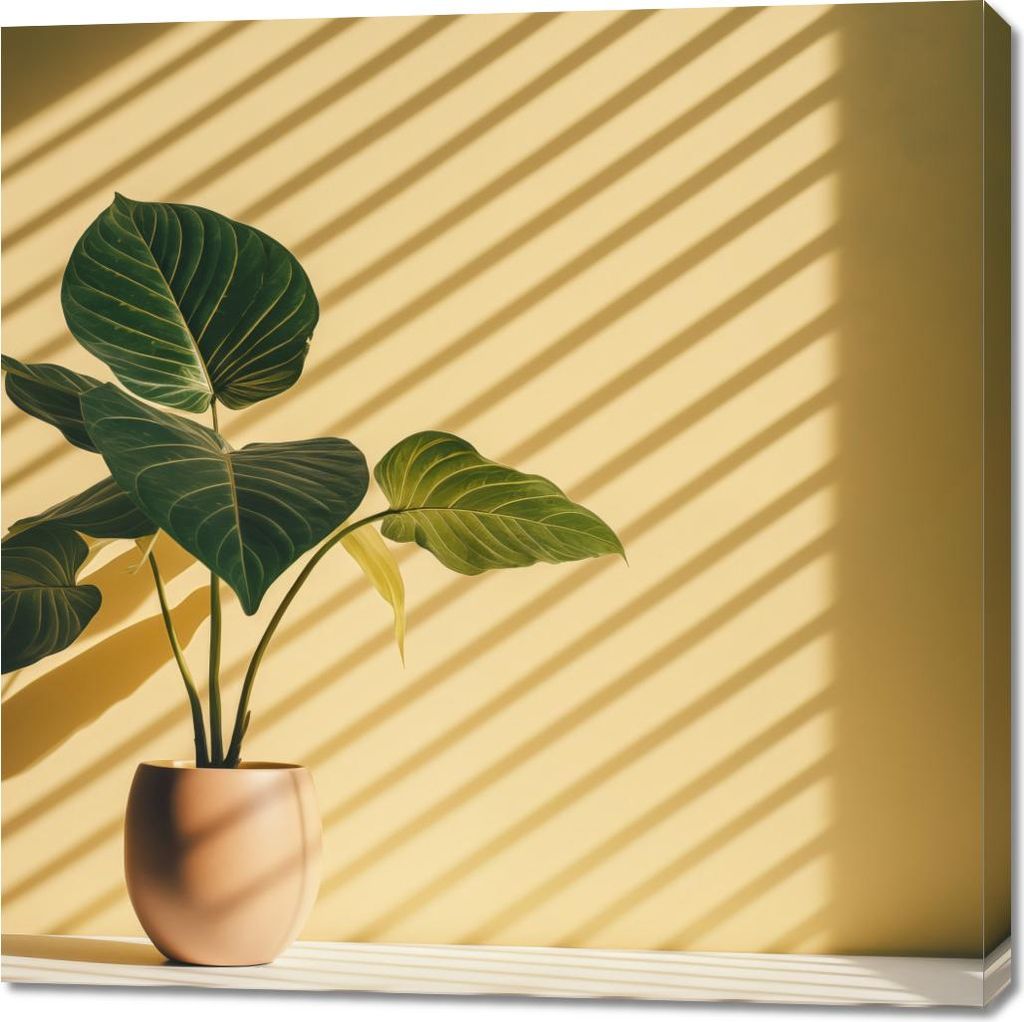 Bild 100x100cm Goldener Schimmer