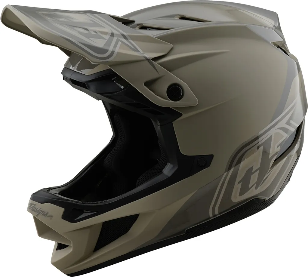 Casque VTT Troy Lee Designs D4 Mips Vert XL avec protection Polyacrylite