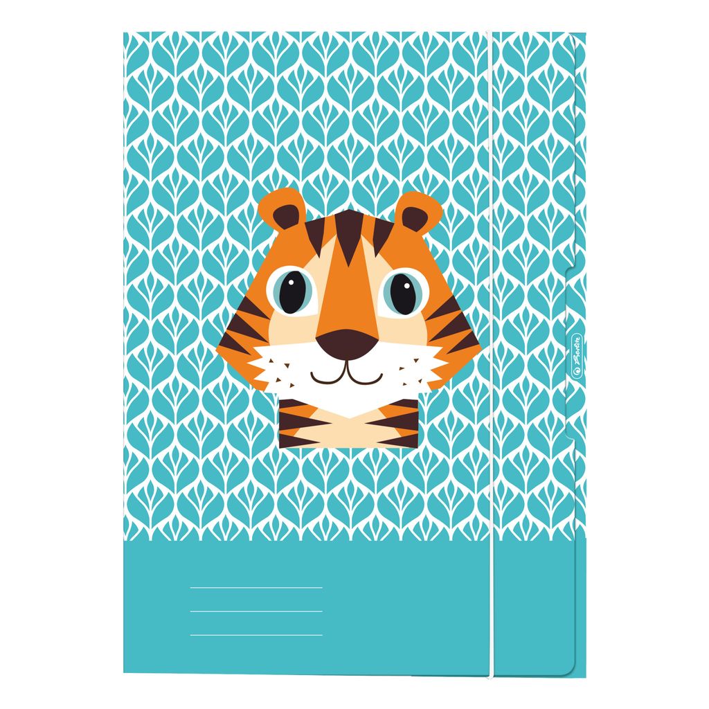 herlitz Zeichnungsmappe "Cute Animals Tiger" DIN A3 Produktbild 