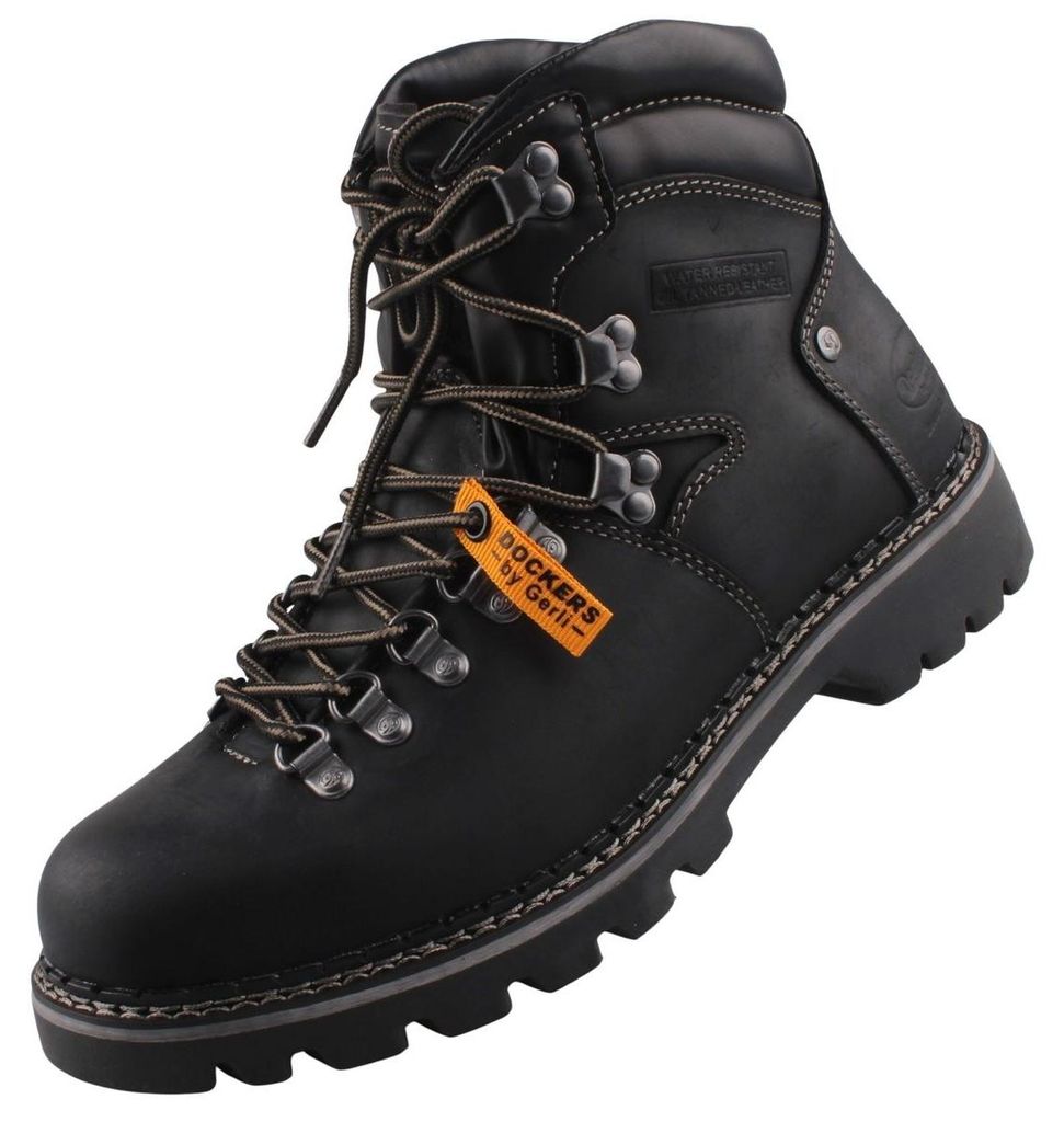 Dockers Herren Stiefeletten/ Schnürboots Braun geöltes Produktbild 