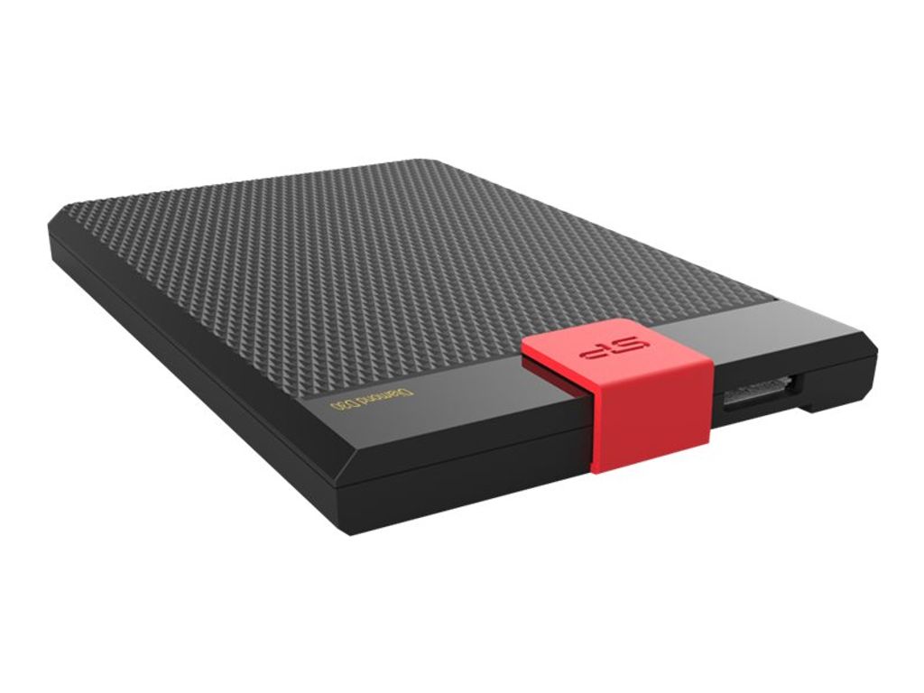 Silicon Power Diamond D30 externe Festplatte 1 TB Schwarz, Rot