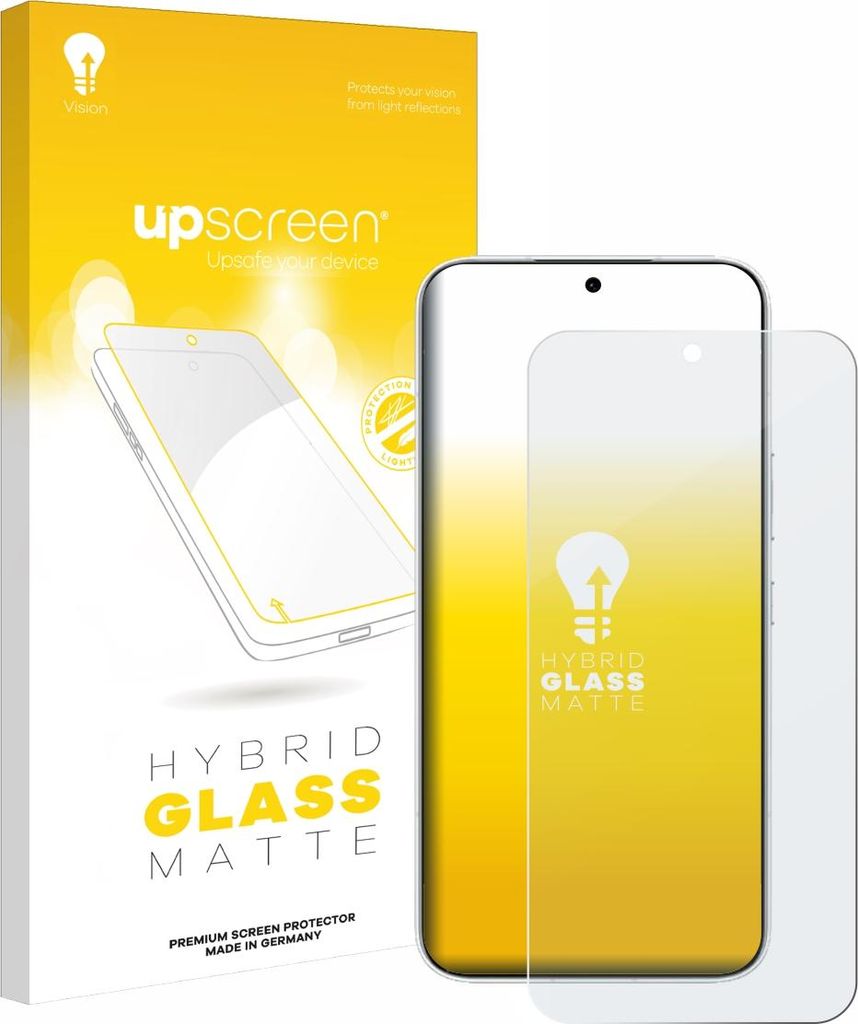upscreen Entspiegelungs Schutzglas für Honor 500 Schutzfolie Panzer Folie Glas Display Schutz matt