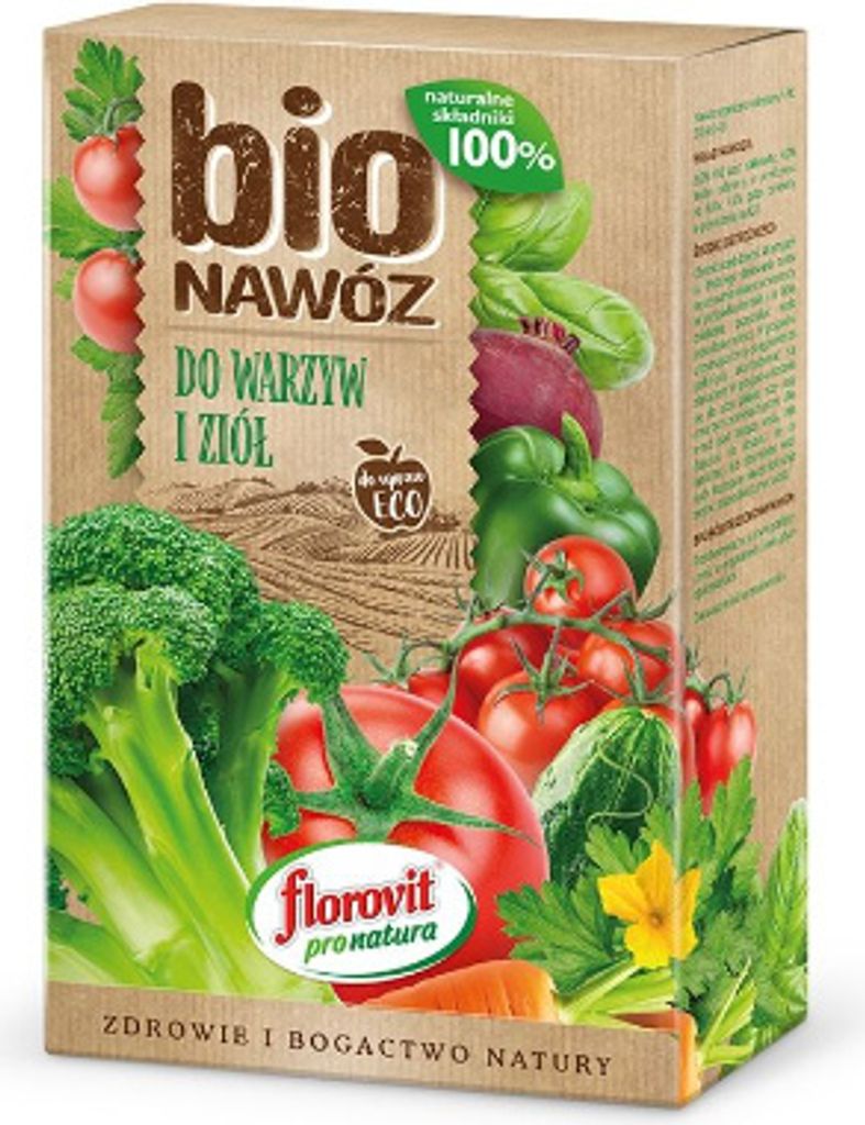 Florovit do warzyw i ziół karton 1,1l nawóz organiczny Zdjęcie produktu 