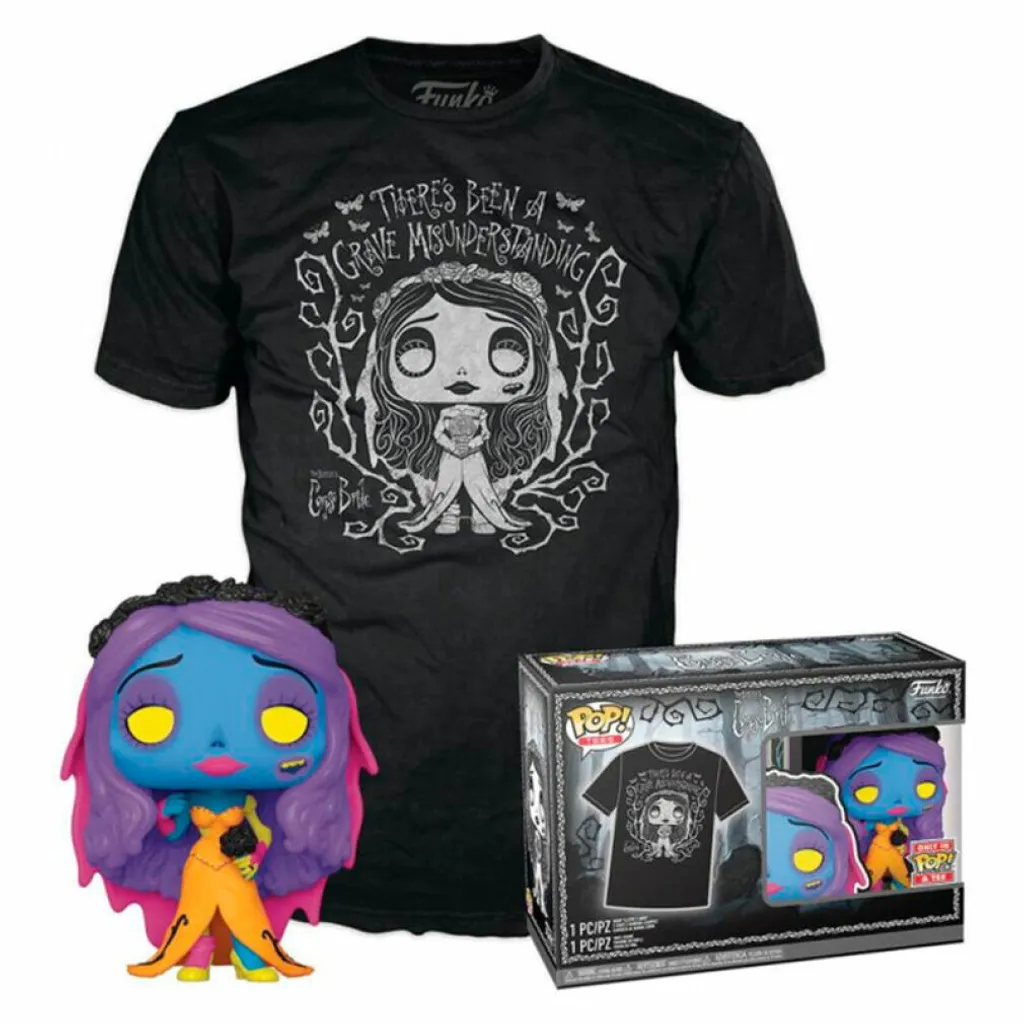 Coffret Cadeau La Mariée Mortuaire Figurine Emily et Sélection de Thé
