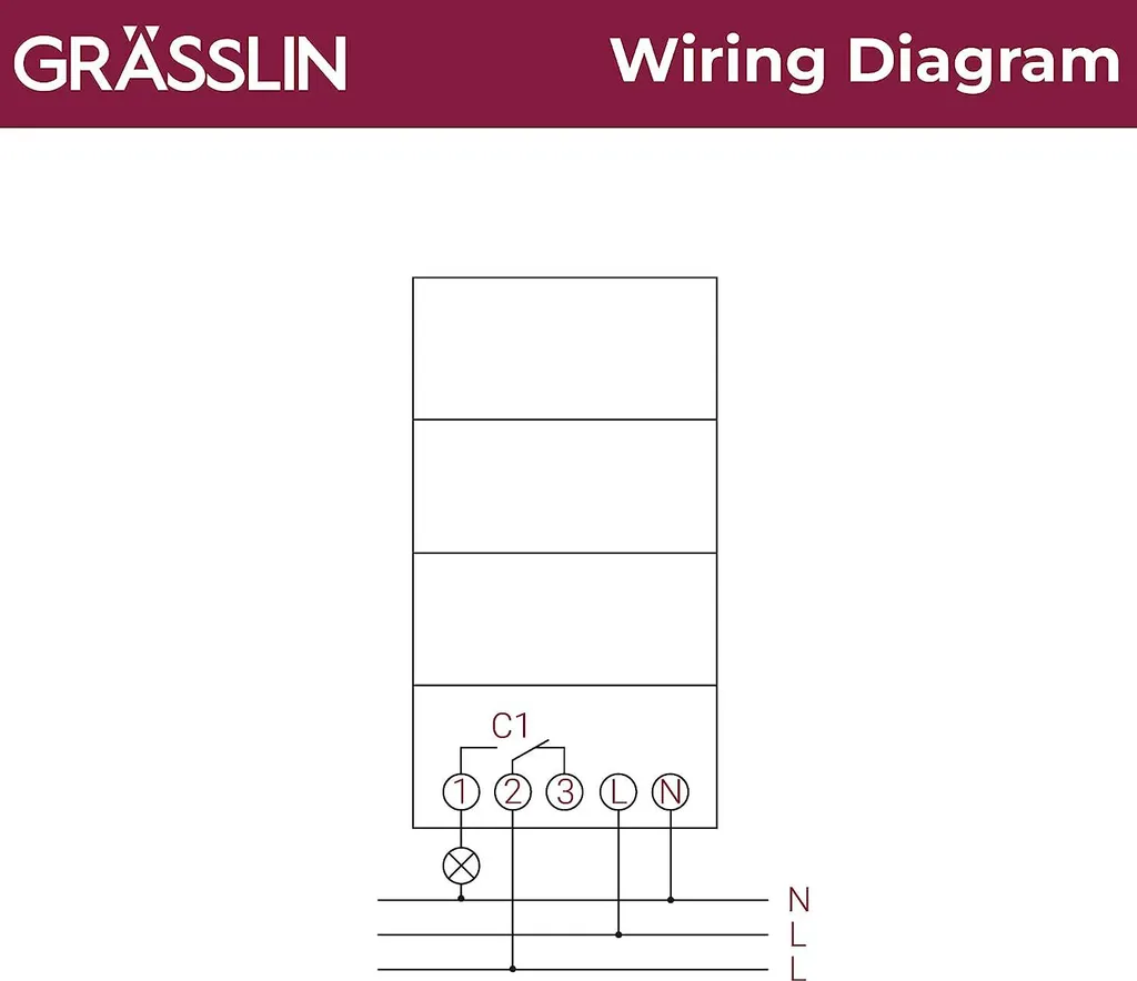 Programmateur journalier sur rail DIN pour éclairage LED et halogène - 7
