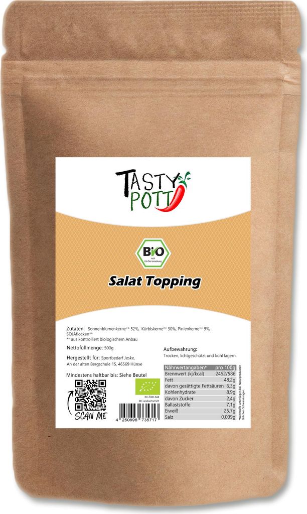 Salat-Topping Körnermischung 4x500g