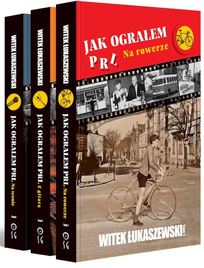 Jak ograłem PRL Tom 1-3 - Witek Łukaszewski (Buch auf Polnisch)