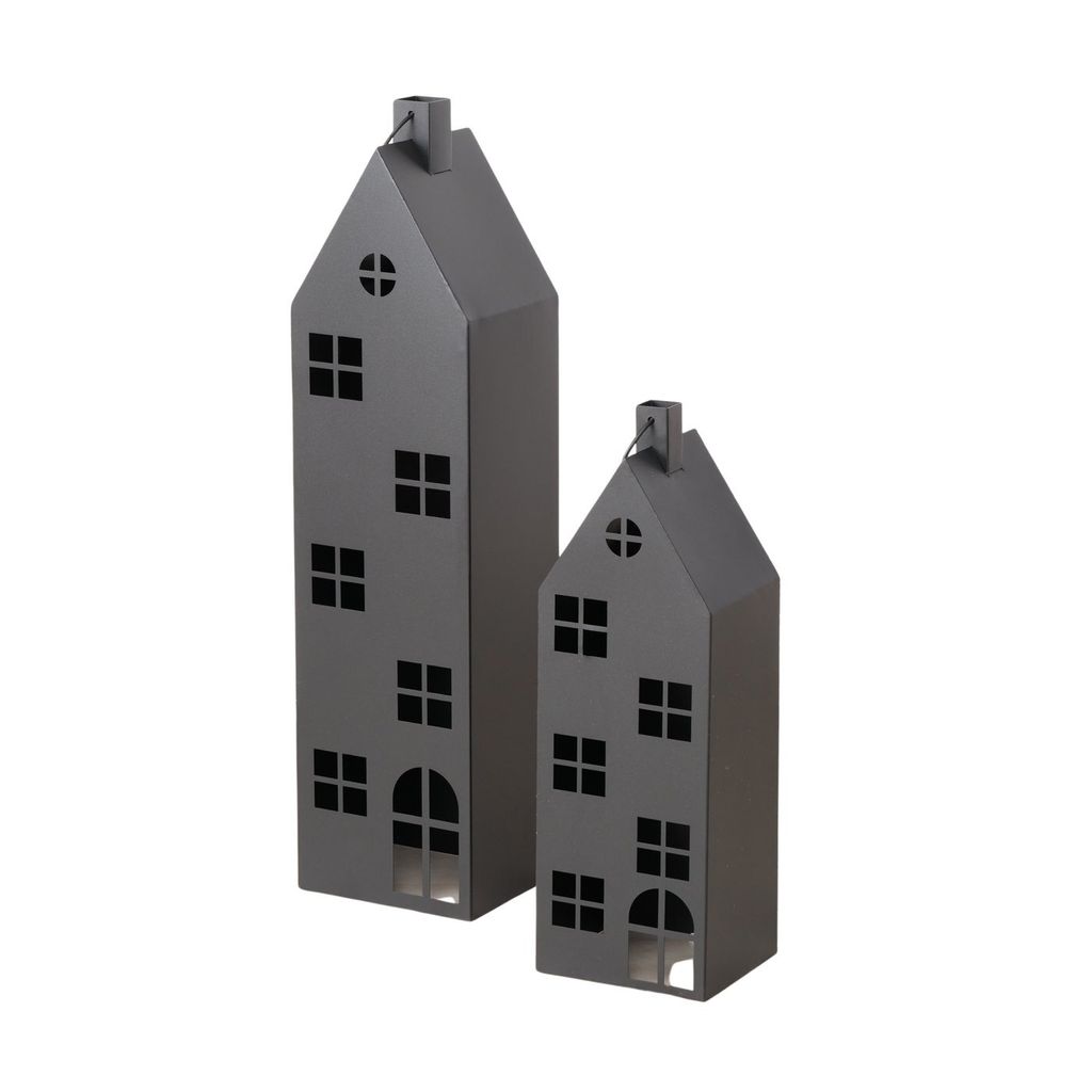 BOLTZE Alba dom latarnia czarny 66-96cm 2szt Zdjęcie produktu 