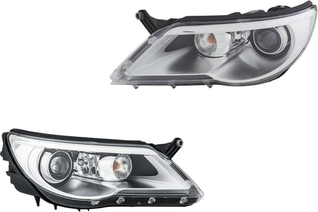 Hauptscheinwerfer-Set li re 12 V H7 W5W D1S PY21W Bi-Xenon HELLA für VW TIGUAN