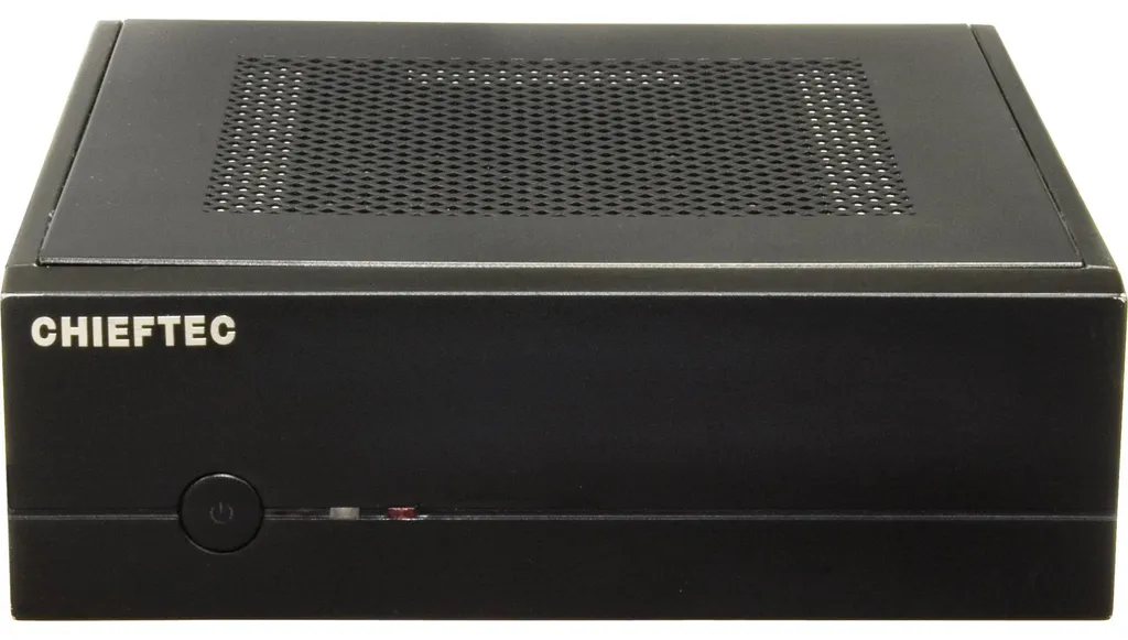 Boîtier PC Chieftec IX-01B-OP Mini-ITX Compact Noir pour Montage VESA - 6