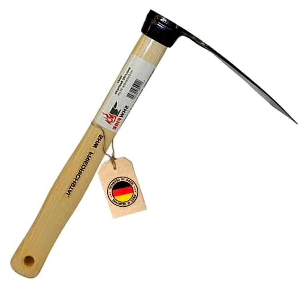 Beethacke mit 33 cm Breitblatt und Eschenholzstiel für Gartenarbeiten