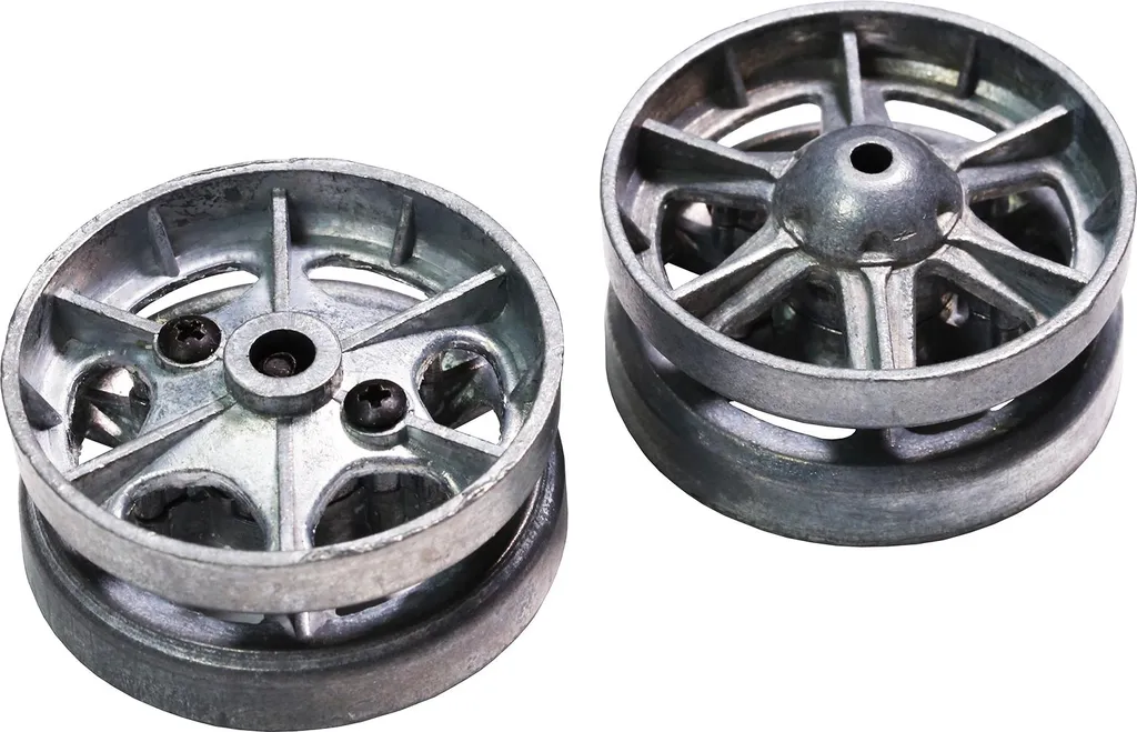 Roulettes guidage métal Heng Long KV-1 : kit haute résistance durable