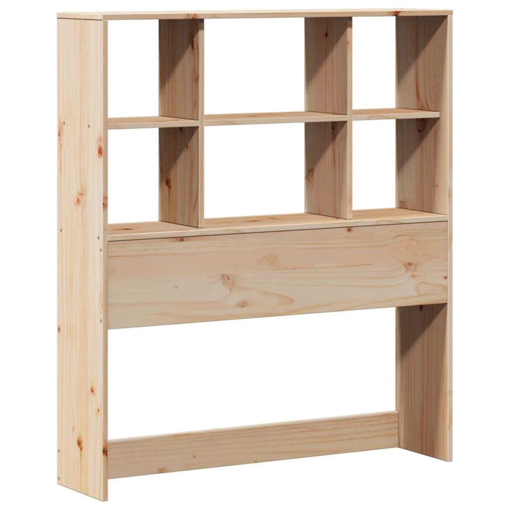 "Winterschlussverkauf "Bettkopfteil Moderner design - Kopfteil fürs Bett - mit Stauraum 90 cm Massivholz Kiefer NeuMöbel 3853634