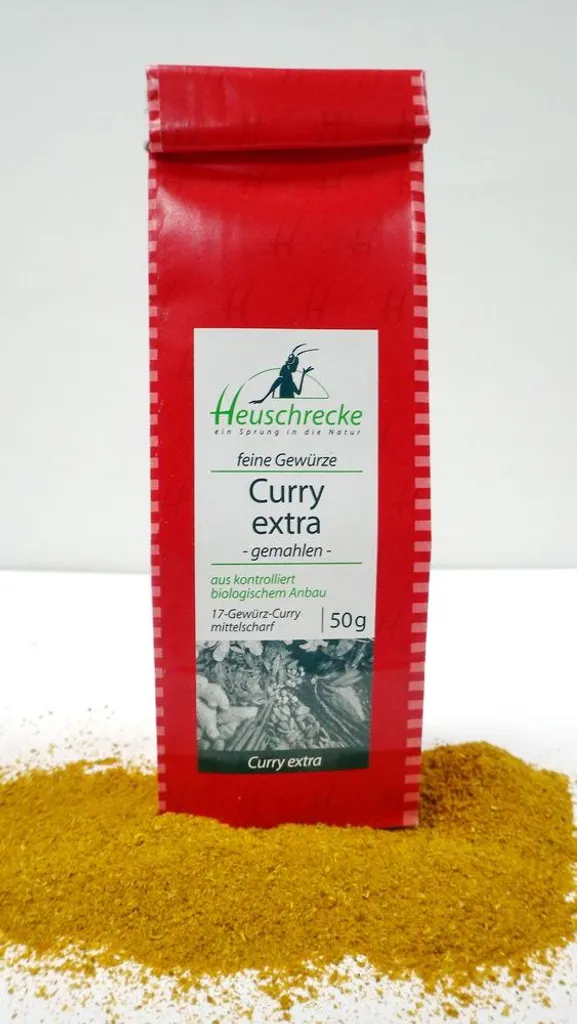 Curry en poudre conservation fraîcheur lot de 18 sachets de 50g