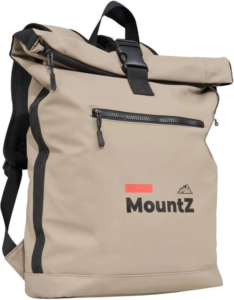 Sac à dos noir imperméable PET recyclé 15 pouces avec dos rembourré