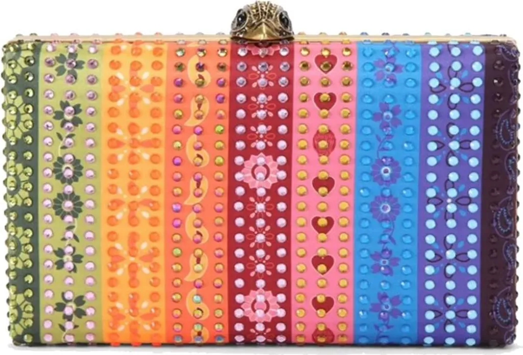 Sac Kensington Crystal Multicolore à Tête d'Aigle Kurt Geiger London
