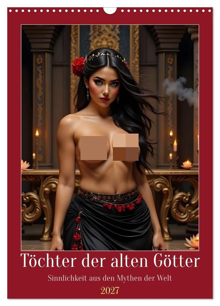 Töchter der alten Götter (Wandkalender 2027 DIN A3 hoch), CALVENDO Monatskalender