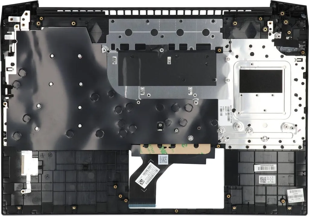 Remplacer Clavier QWERTY US HP avec Capot Blanc et Touches Noires Original