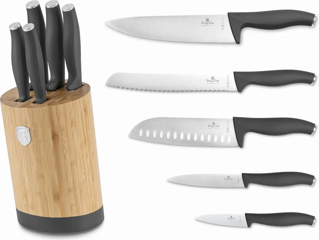Recensione Berlinger Haus BH2672 Set Coltelli Acciaio 3cr13 Antracit