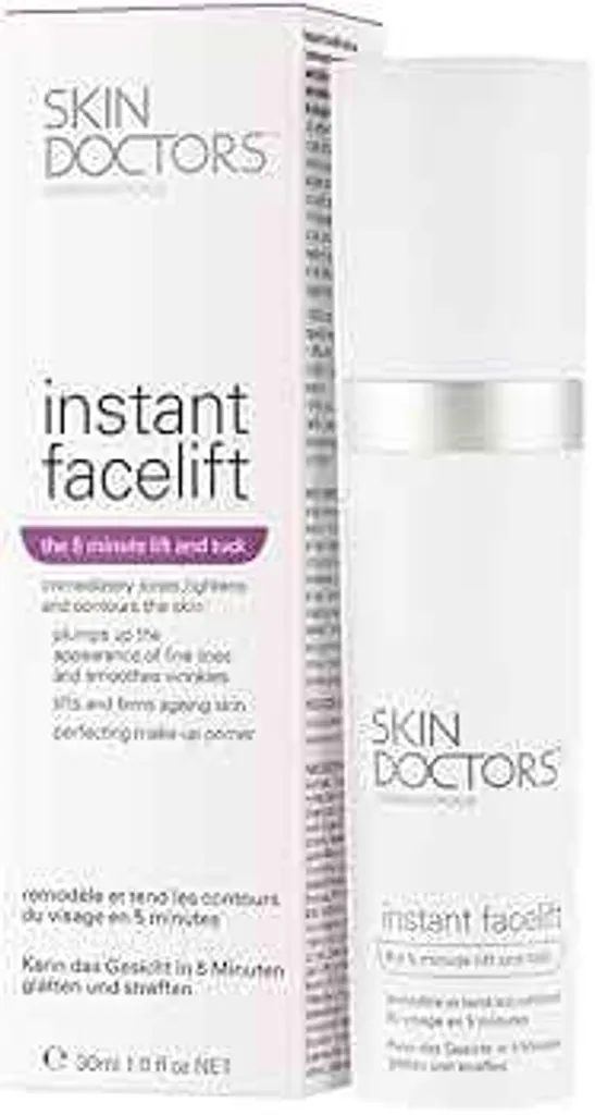 Instant Facelift Skin Doctors 30ml Soin Raffermissant aux Actifs Bio