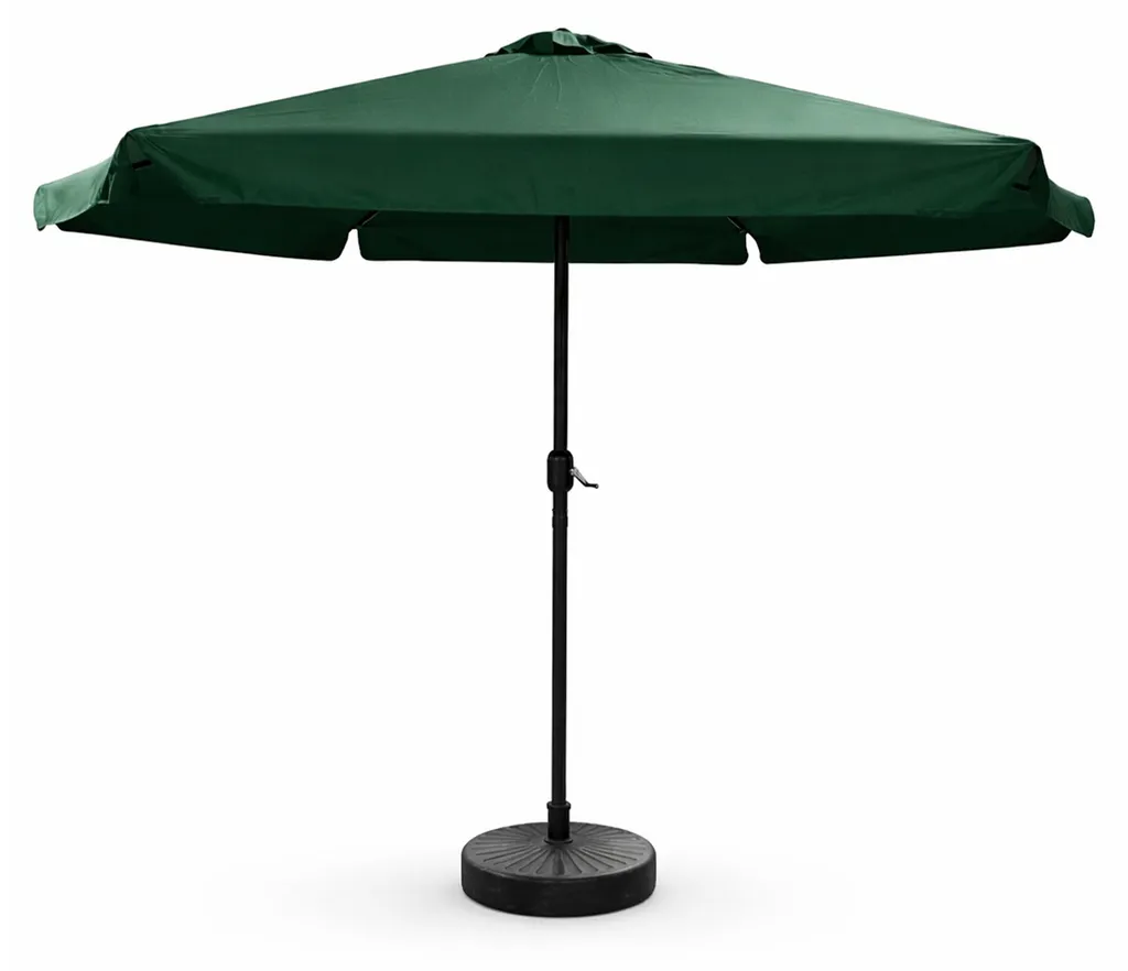 Parasol de jardin 300 cm Vert Aga MR2055 - Idéal pour Table et Balcon