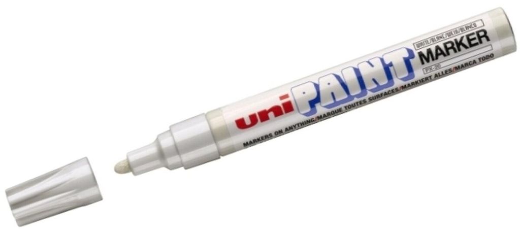 Uni-Ball Paint PX-20, Weiß, Mehrfarbig, 1 Farben, Fein / Produktbild 
