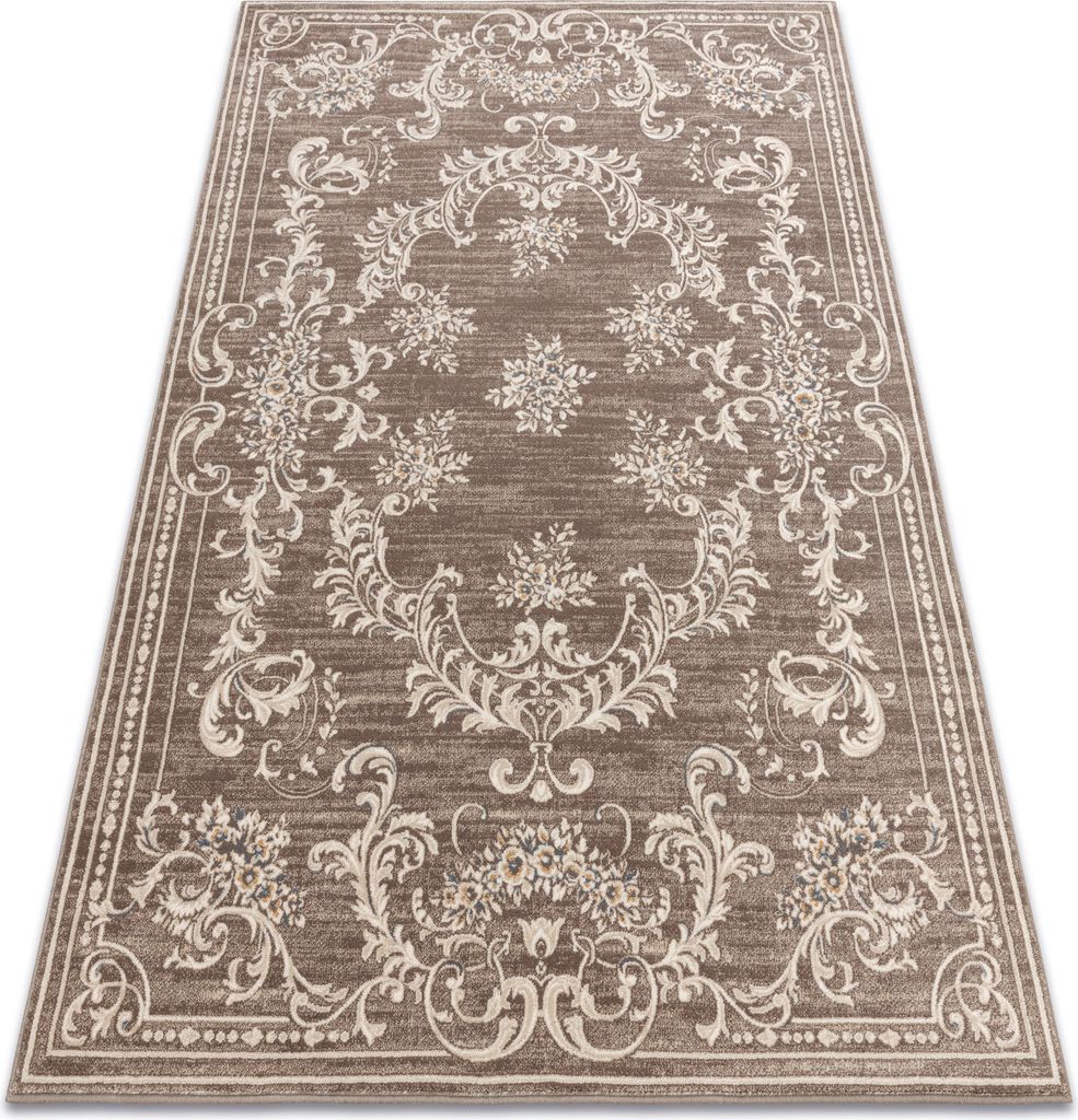 Teppich Wolle NAIN Ornament, Rahmen 7694/51922 beige / braun beige 120x170 cm