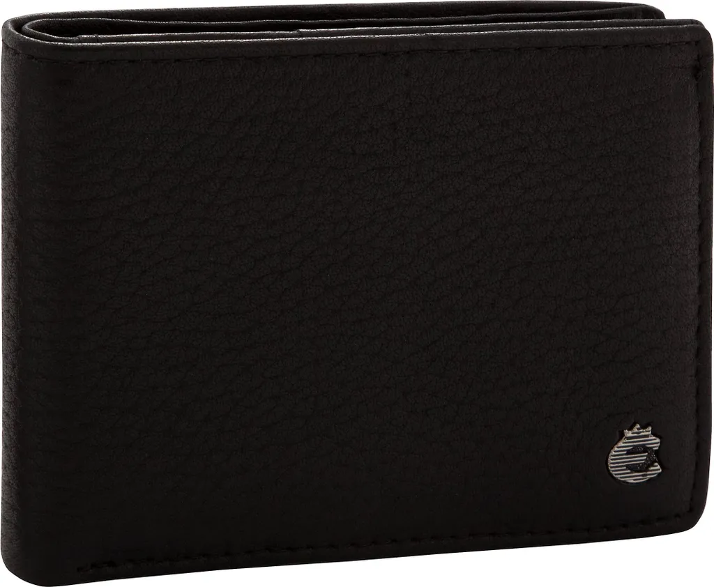 Portafoglio Esquire Sportivo Nero 10 cm | Sicurezza RFID e CardSafe
