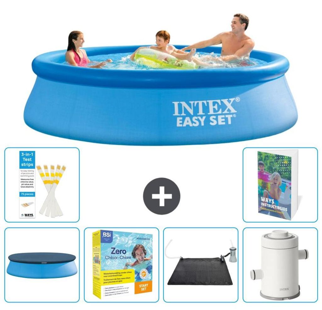Easy Set Pool Rund - 305x76 cm - 7-teilig S103