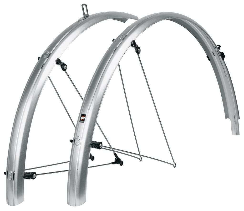 Sks Bluemels Basic 28 Silber Schutzblech-Set – Produktbild 
