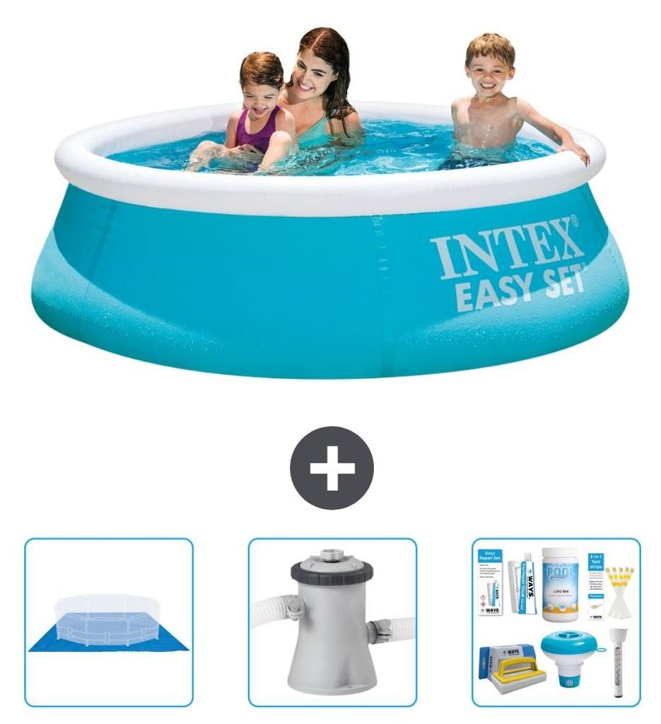 Conjunto de piscina Easy Set - 183 x 51 cm - de 4 piezas - Imagen del producto 