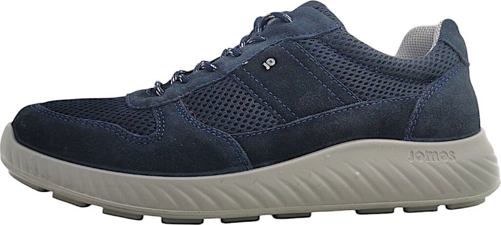 Jomos Herrenschuhe sportlicher Schnürer Blau Freizeit, Schuhgröße:47 EU