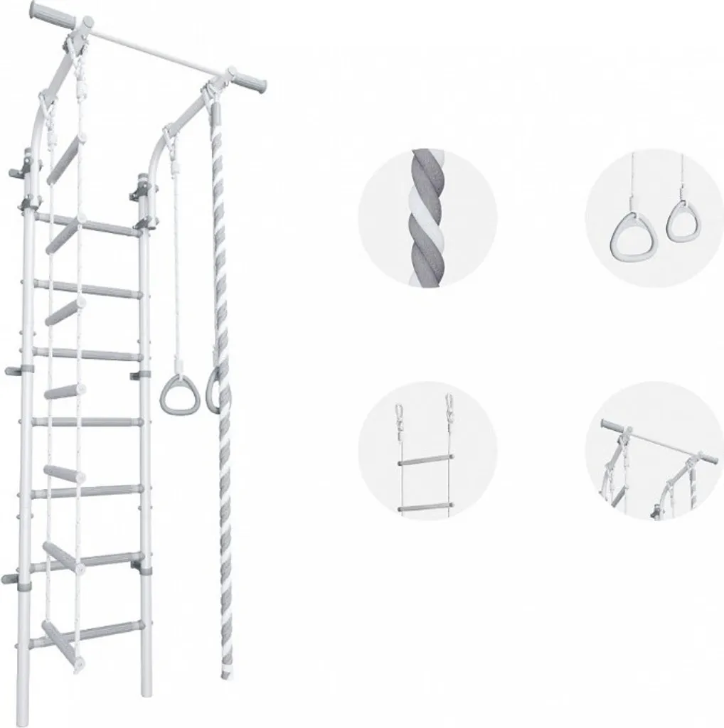 Espalier de gym Next Lite graphite gain de place ultra robuste - 6