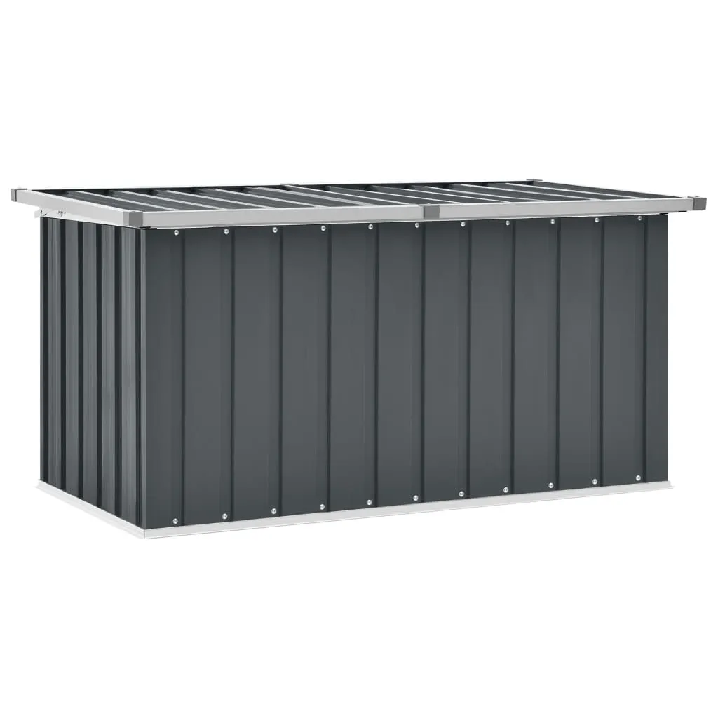 Fini le désordre ! Coffre de jardin gris 129 cm pour un rangement net - 13