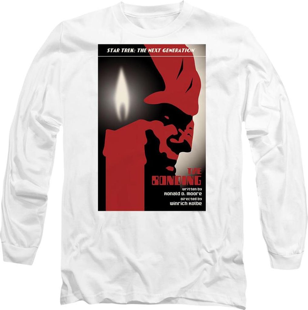 Star Trek - "The Next Generation Season 3 Episode 5" T-Shirt für Herren/Damen Uni TV9890 (XXL) (Weiß)