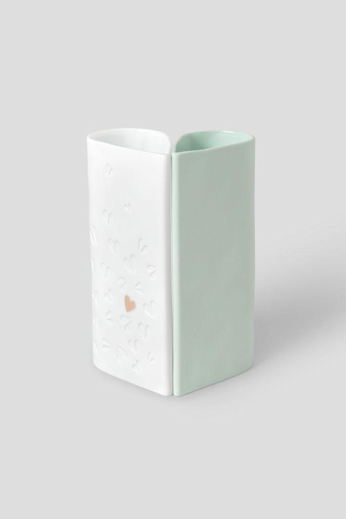 Räder Vasen Set Herzen 7,5x4,5x13cm