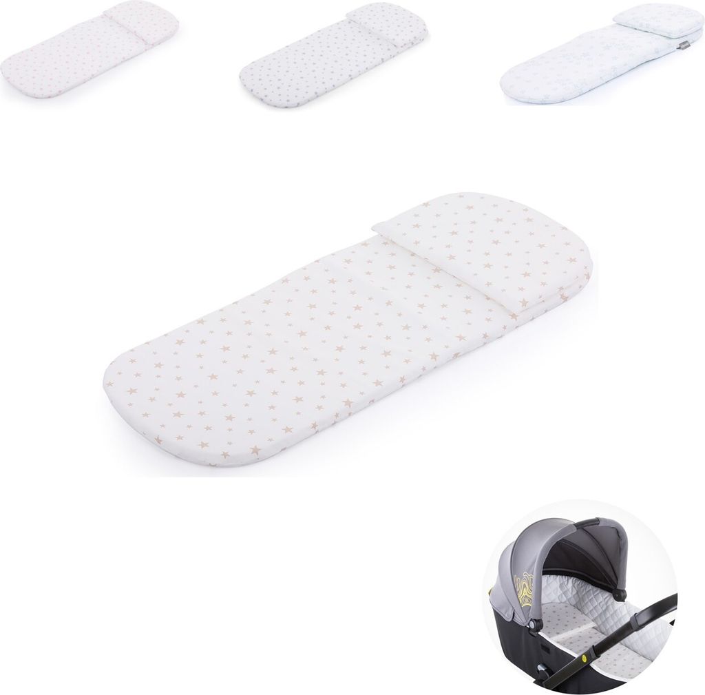CHIPOLINO Matelas pour poussette Beige Étoiles Image du produit 