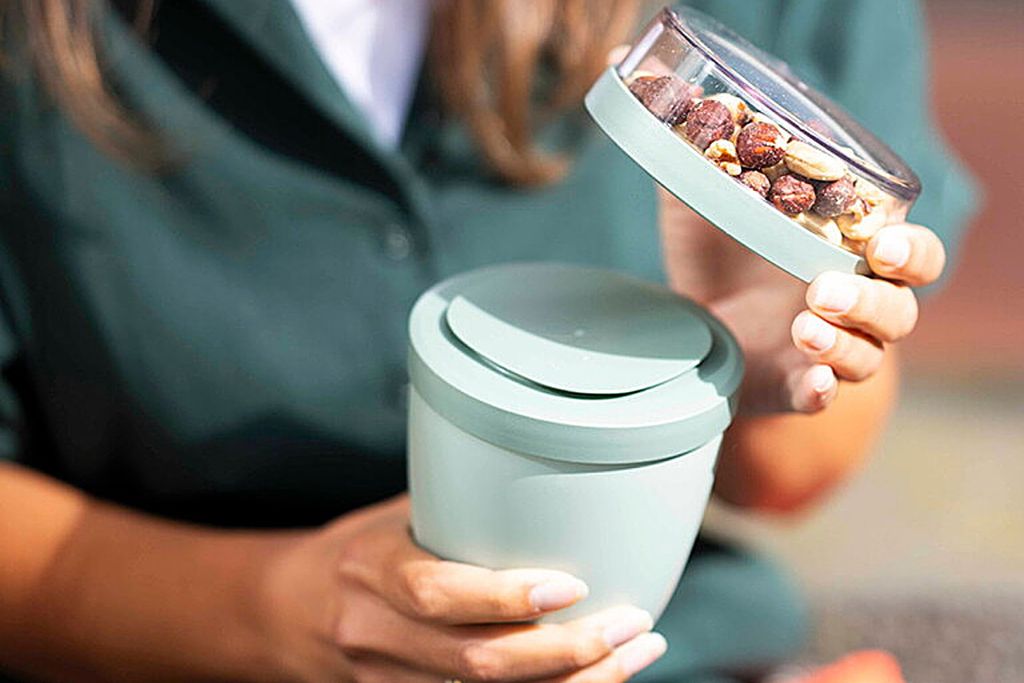 Mepal | Lunchpot Ellipse Mixed | Vivid Green + Nordic Blue Produktbild 5