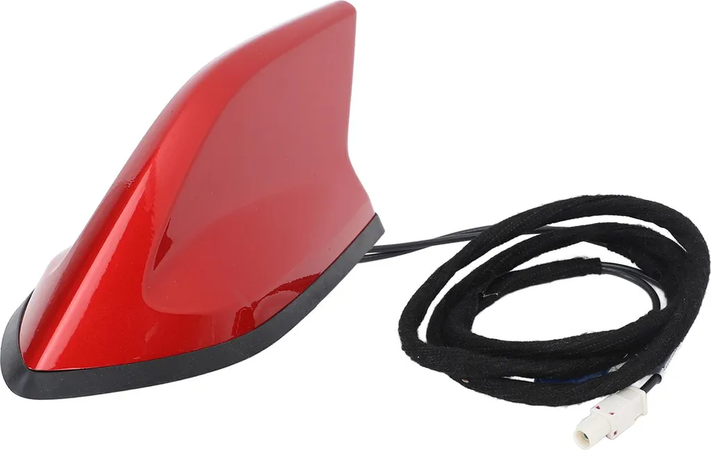 Antenna a pinna di squalo Antenna per segnali radio sul tetto ad alte prestazioni 282069033 per Kadjar HLA3 HLA6 HLNC HLMR Rosso
