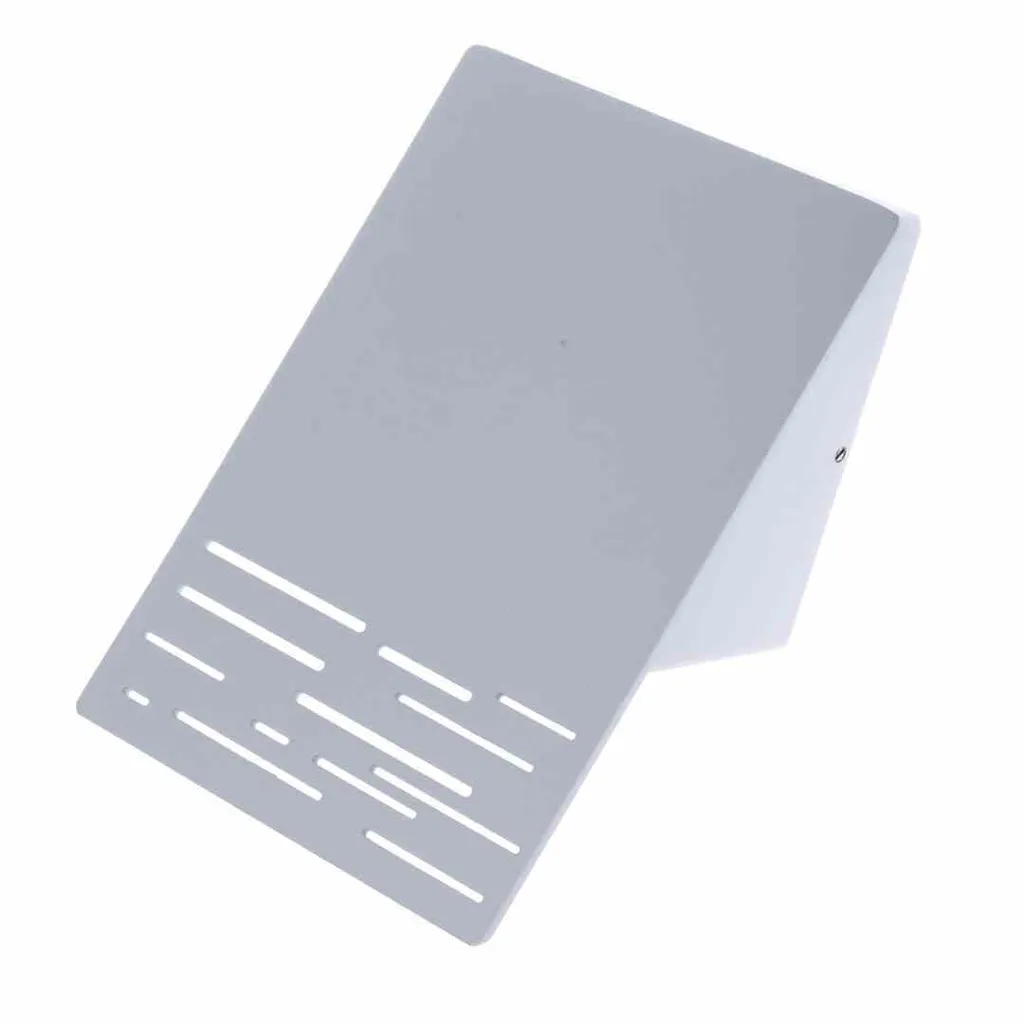 Applique LED murale anti-humidité pour extérieur 1x10W - Finition Noire