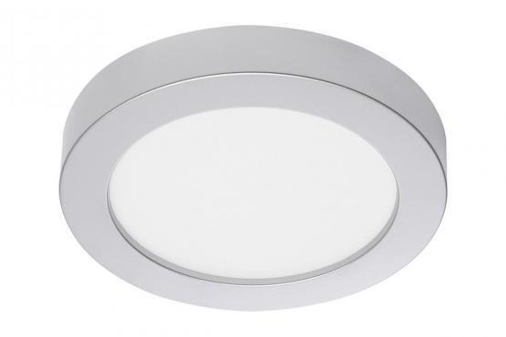 Briloner Sky 2in1 LED Einbaulampe Aufbaulampe 18W Rund Chrom-Matt