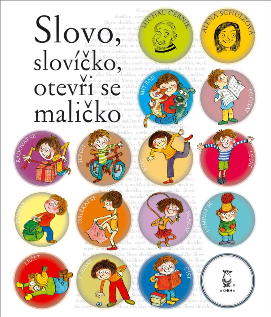 Livre d'éveil Slovo Slovíčko Otevři se Maličko pour apprendre les mots