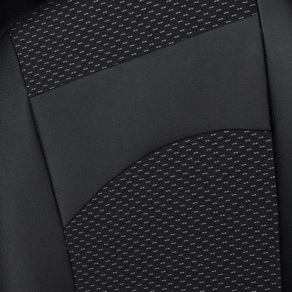 Coprisedili auto Coprisedili universali per Daewoo Lanos Set nero - 11