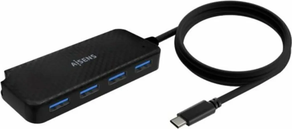 Adattatore di alimentazione Aisens A109-0716 USB-C USB x 4