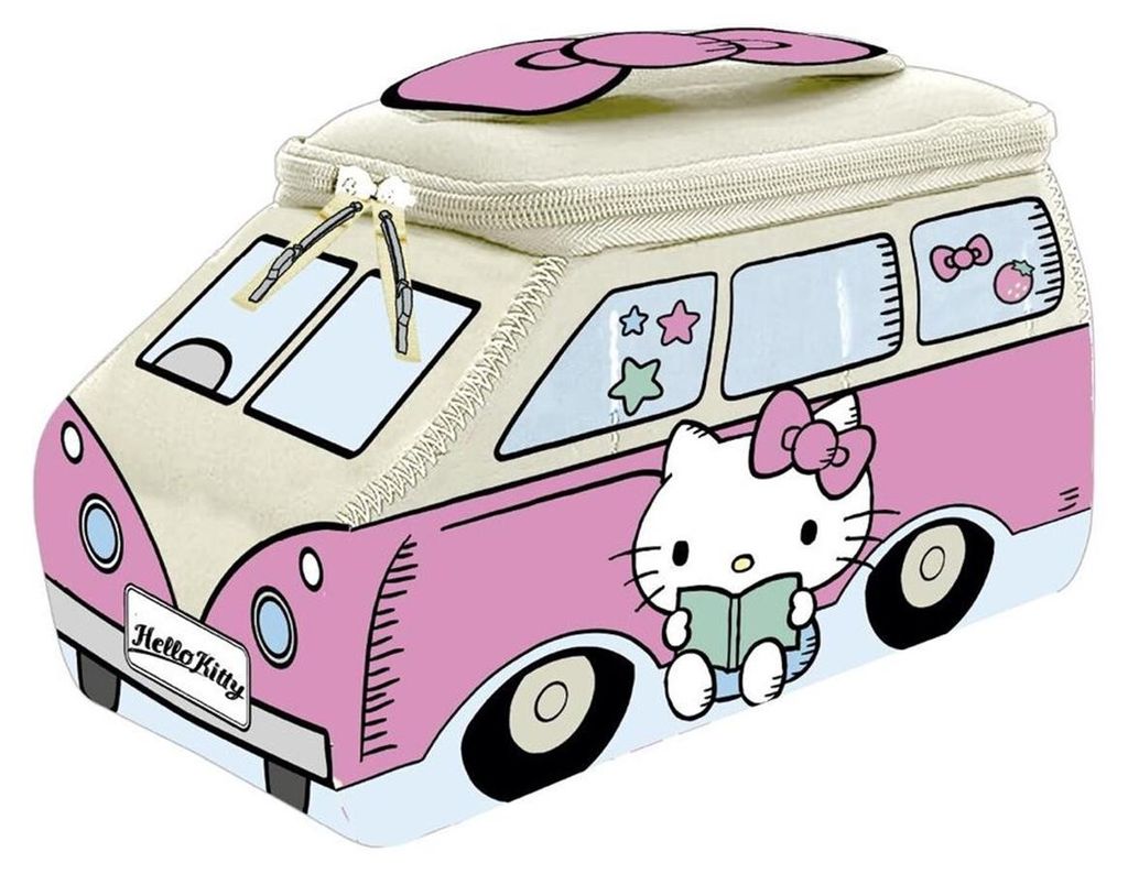 CERDÀ - Kosmetyczna Walizka Podróżna Hello Kitty, Oficjalny Image du produit 