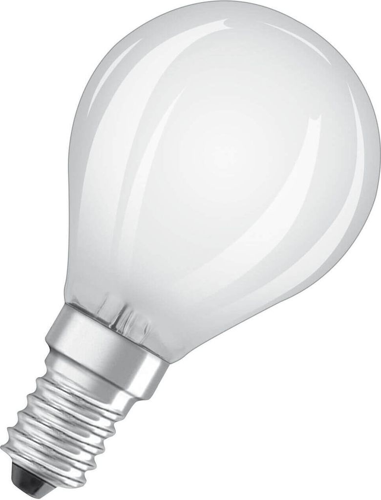 OSRAM LED SUPERSTAR PLUS CLASSIC Filament 2.2W 927 gefrostet E14 Lampe 300lm 2700K warmweiss wie 25W dimmbar 4099854084157