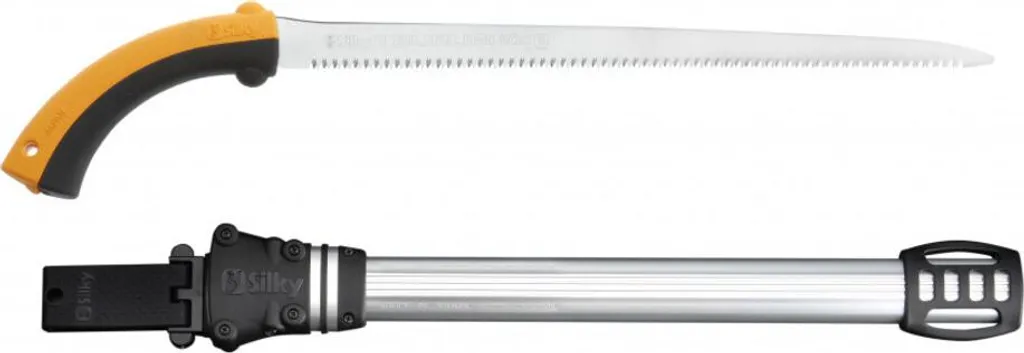Sega per alberi Silky Tsurugi 300 mm – lama affilata ad alte prestazioni, dentatura 10 ZpZ Medium Mirai-Me, estremamente sottile per spazi ristretti, lama professionale flessibile da 1,7 mm, impugnatura a pistola in gomma con fondina inclusa - 2